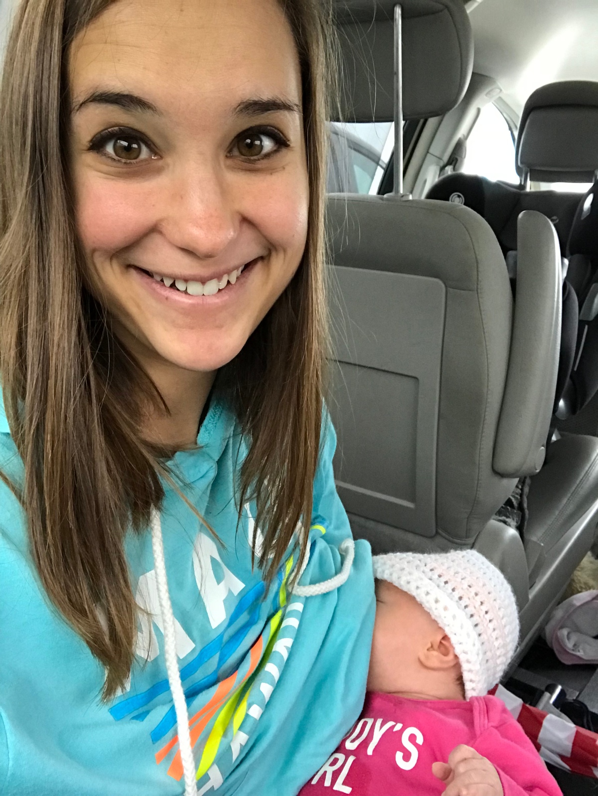 Breastfeeding in a minivan is all too common because breastfeeding in public is difficult, inconvenient, or shamed upon.